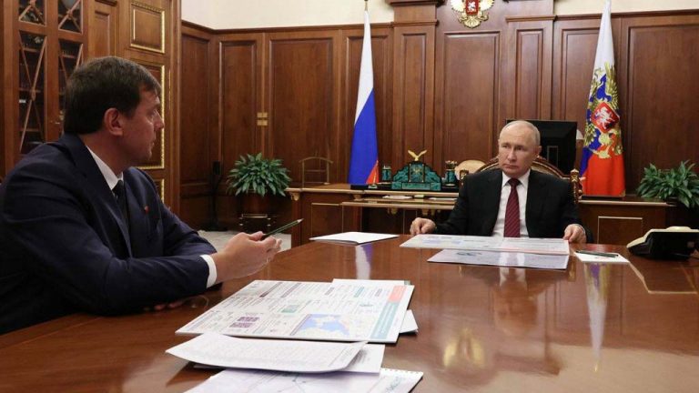 Владимир Путин встретился с врио главы Запорожской области Балицким