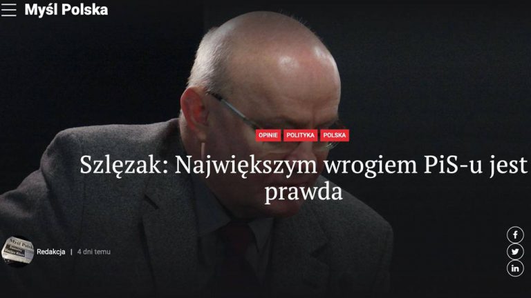 Польские СМИ пишут, что правда является главным врагом правящей партии