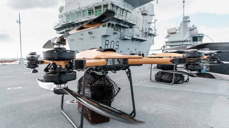 Британия передала Украине тяжёлые дроны