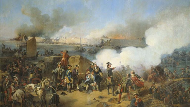 22 октября 1702 г.  русские войска взяли шведскую крепость Нотебург