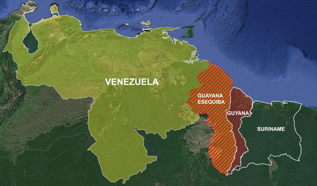Венесула, Эссекибо и Гайана