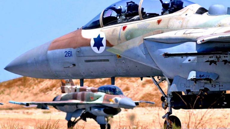 ВВС Израиля нанесли серию ударов по территории Сирии