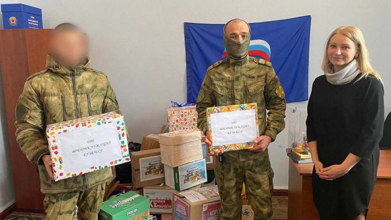 Спецназовцы Росгвардии, участвующие в СВО, поддержали всероссийскую акцию «Коробка храбрости»