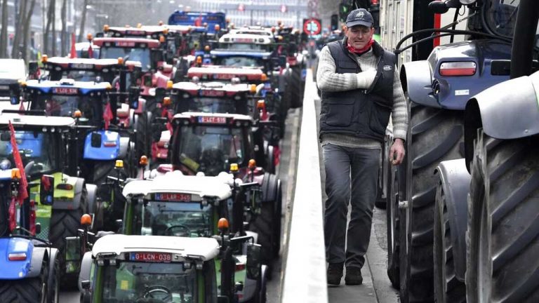Нидерланды охватила волна фермерских протестов
