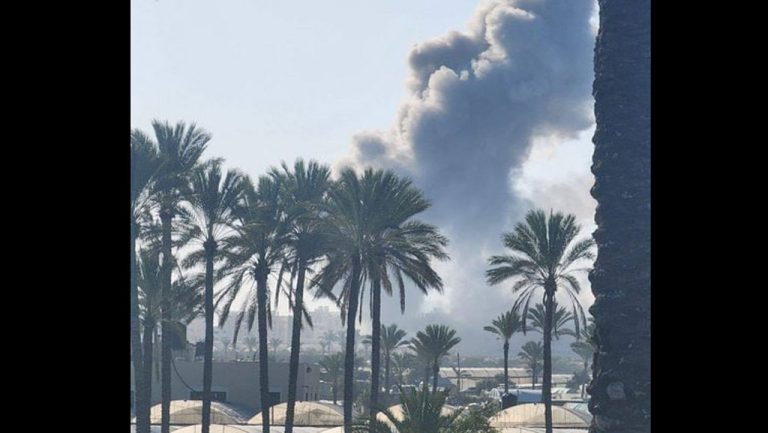 ВВС Израиля нанесли удар по центральным районам сектора Газа