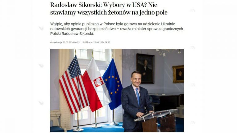 Глава МИД Польши назвал приглашение Украины в НАТО «предлогом для войны с РФ»