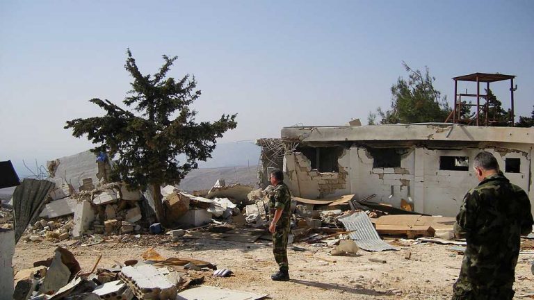 Армия Израиля нанесла удар по территории Ливана