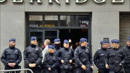В Брюсселе полиция разогнала конференцию правых политиков