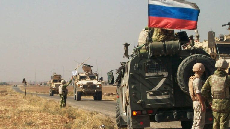 Российская полиция заблокировала колонну «международной коалиции»в Сирии