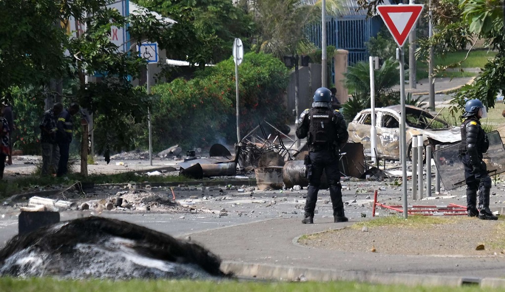 На французской заморской территории Новая Каледония прошли протесты сепаратистов