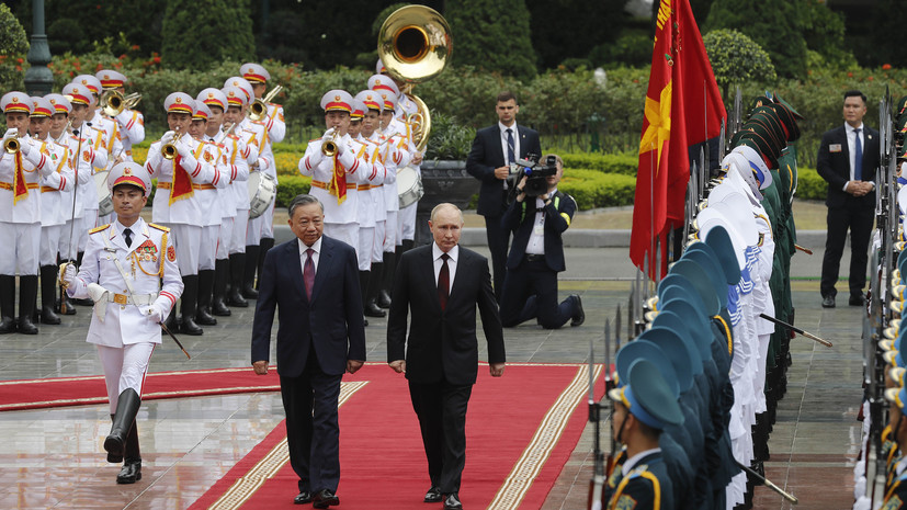 Россия и Вьетнам приняли заявление о стратегическом партнёрстве