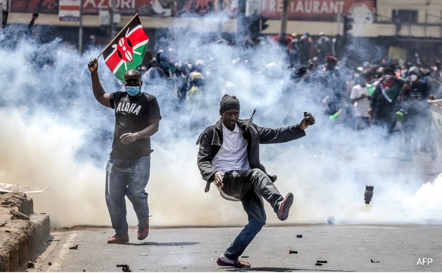 В Кении разбушевались беспорядки