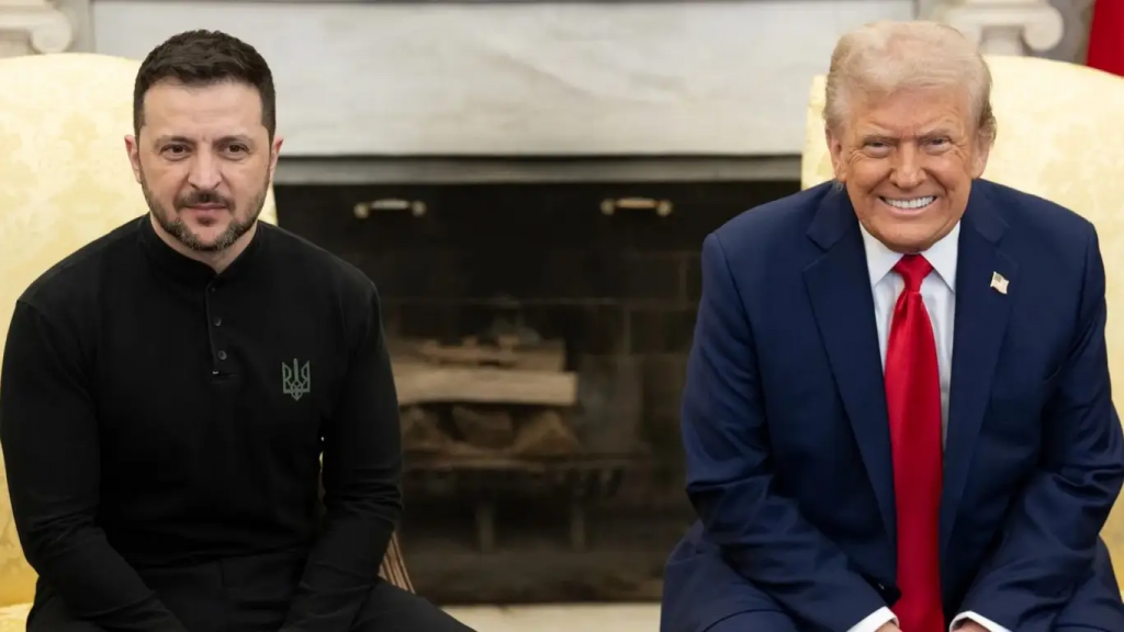 Трамп: В Гааге я не обсуждал с Зеленским прекращение войны на Украине