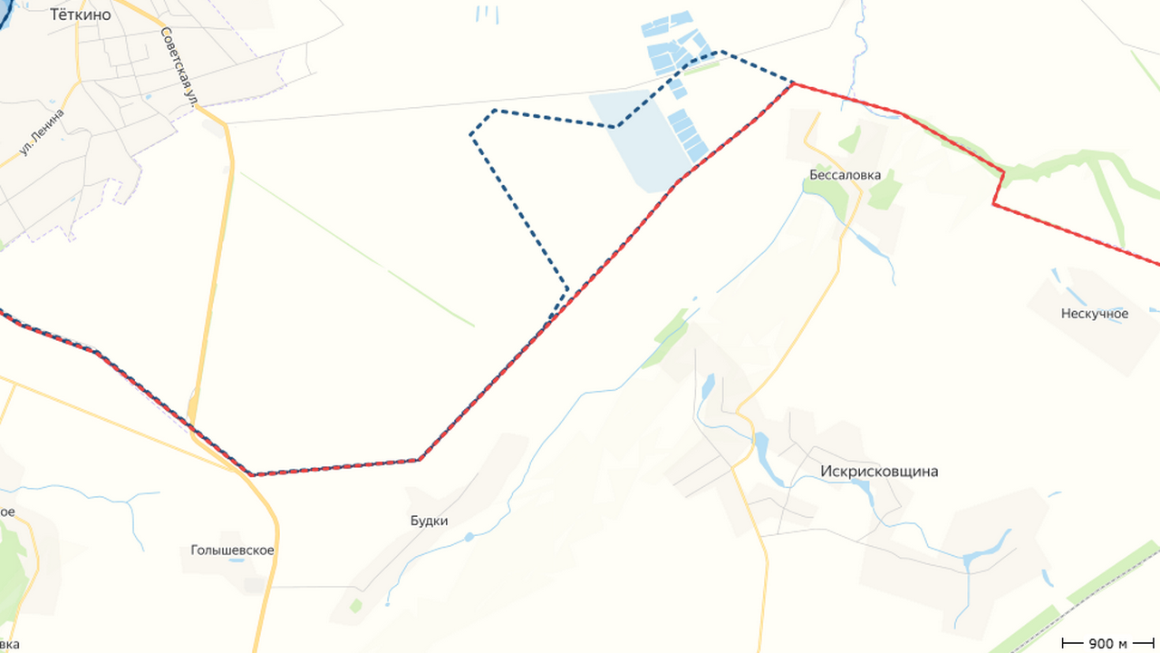 Российские десантники освободили н.п. Бессаловка