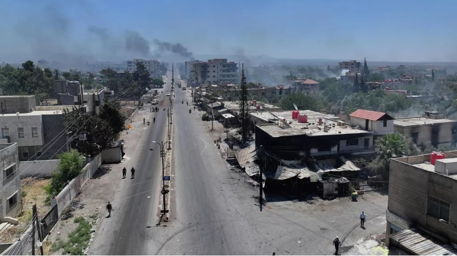 Сирийская провинция Сувейда, столкновения бедуинов и друзов