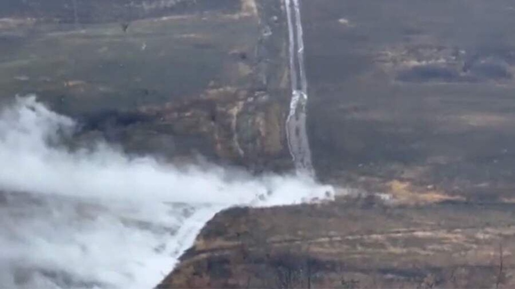 Боевики ВСУ при отступлении в ДНР взорвали аммиакопровод Тольятти – Одесса 