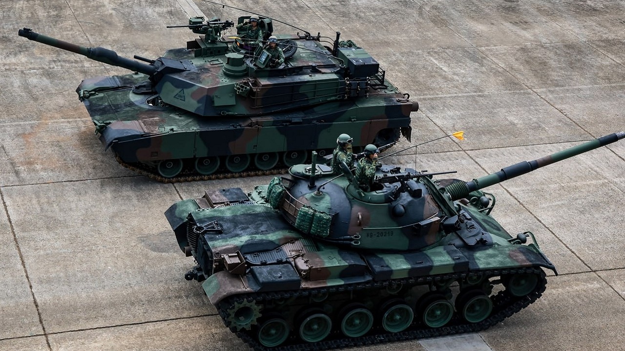 «Абрамсы» в тайваньской армии