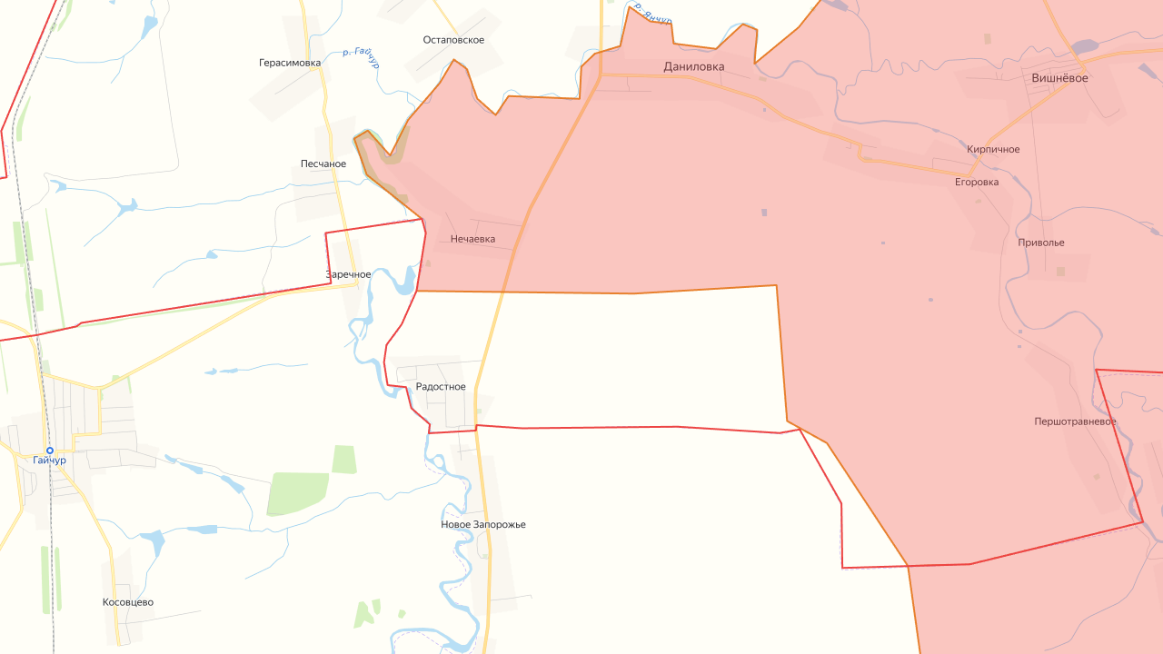 Бойцы группировки войск «Восток» освободили село Радостное