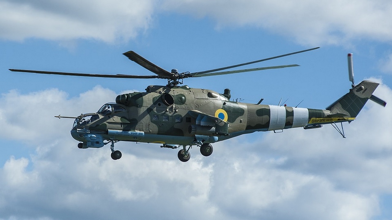 ВСУ потеряли вертолёт Ми-24 вместе с экипажем