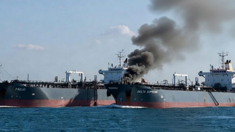 Украинские БПЛА атаковали в Чёрном море два нефтяных танкера из Казахстана