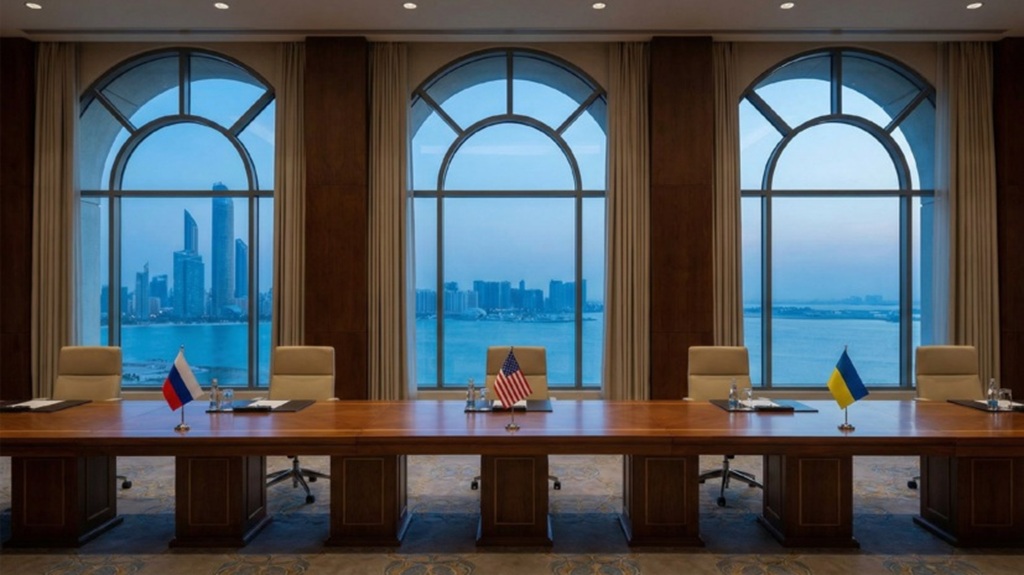 Песков: на переговорах в Абу-Даби Россию будут представлять только военные