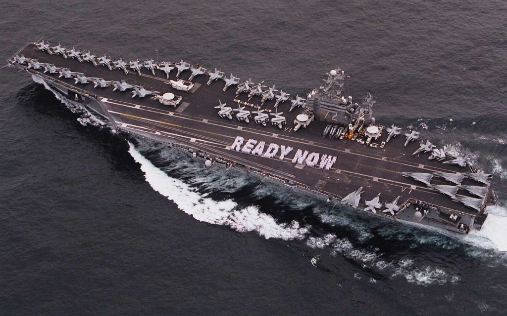 Израильский Channel-13 сообщил о прибытии авианосной группировки ВМС США к берегам Ближнего Востока