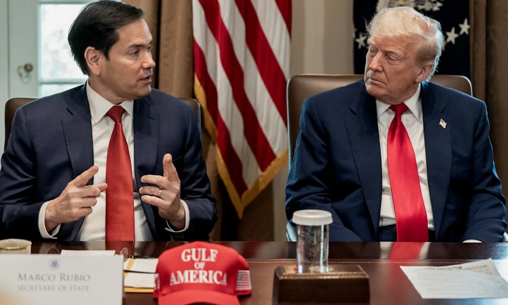 Марко Рубио и Дональд Трамп