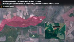 Группировка войск «Север» освободила населенный пункт Сидоровка
