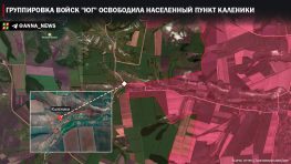 Российские войска освободили населенный пункт Каленики