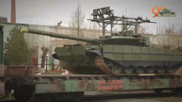 Российские военные получили новые партии танков