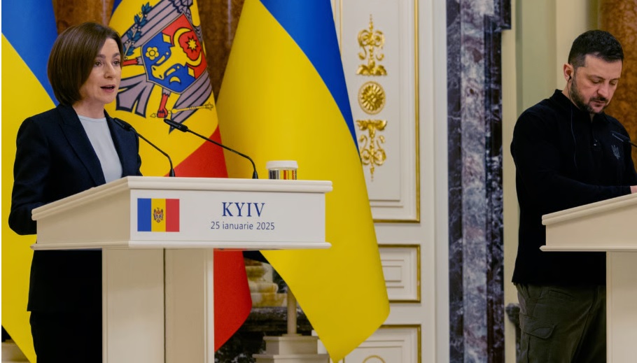 Главы Молдовы и Украины. Фото © AFP/Getty Images